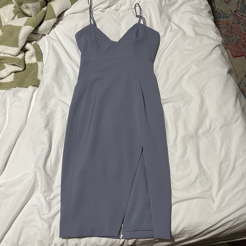 House of CB Midi Slit Dress